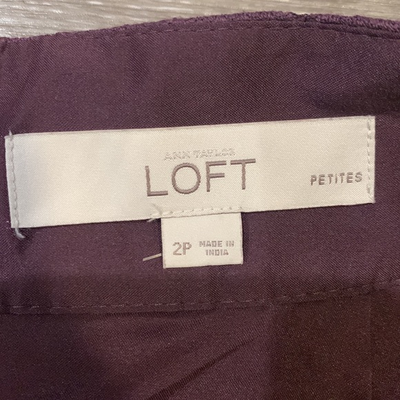 Ann Taylor Loft Violet Skirt - Picture 4 of 8